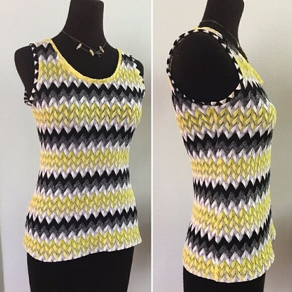 Vintage Open Weave Tank Top - Picture 1 of 2